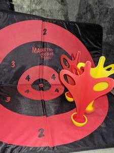 lot 136 image: Volleyball & Magnetic Darts Sets