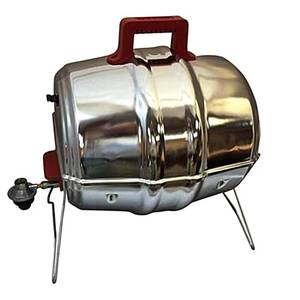 lot 31 image: Keg-A-Que Charcoal Grill