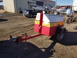 lot 206B image: Commercial Light Single Axle Trailer