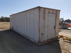 lot 207 image: Storage Container 33Lx8Wx9H