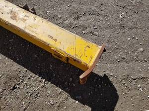 lot 214A image: Lot of (1) - 1 12 Ton Post Mounted Swing Type Hoist Frame
