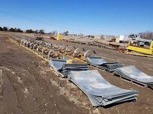 lot 220 image: Lot of (6) Conveyor Sections  with Shroud