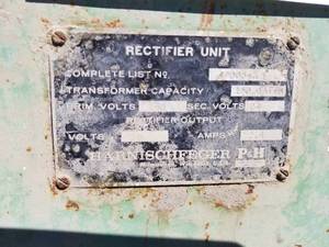 lot 219 image: Harnischfeger Hoist 44,000lb 74005-3 12Lx6.5Wx2.5H