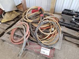 lot 270 image: Lot of (7) Hydraulic Hoses (on pallet)