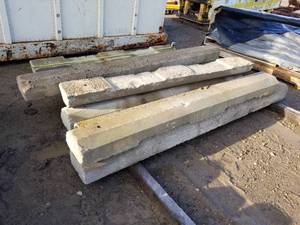 lot 305 image: Lot of (Approximately 8) Concrete Parking Bumpers 83-12L