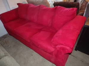Red couch