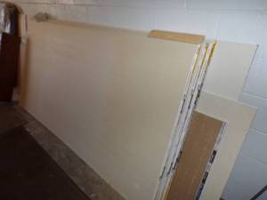 8 sheets of sheetrock