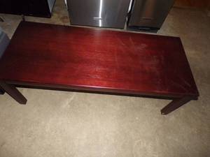 Rectangle wooden coffee table