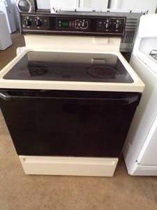 GE electric glass top range