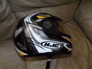 Large HJC helmet