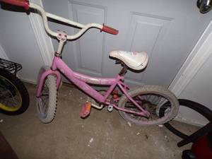 Pink bike