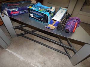 Speaker, DVD cleaner, shelf
