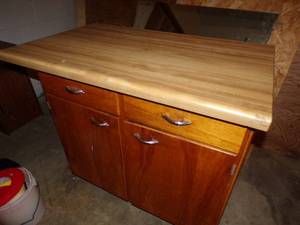 Cabinet with counter top