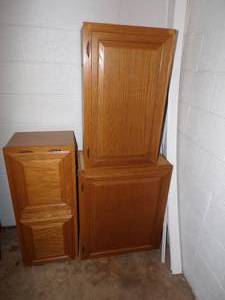 3 cabinets