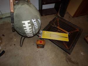 Coors Light grill and accessories