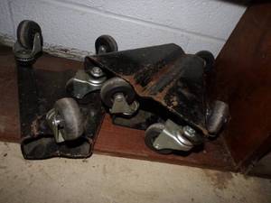 Snowmobile dollies
