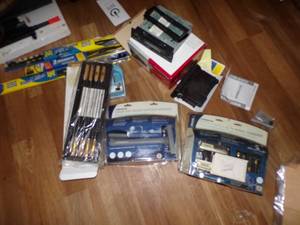 3 Sirius & satellite stuff , car radio, wiper blades,