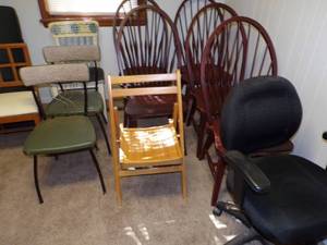11 chairs