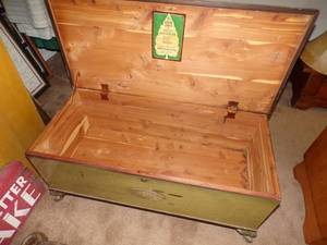 Antique cedar chest