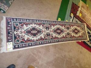 2x7 12 cream rug