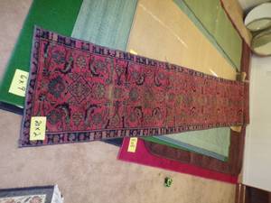2x20 red rug
