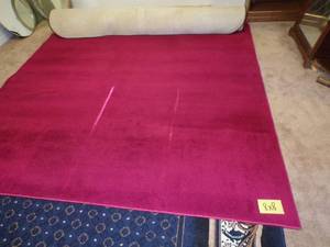 8x8 wine rug