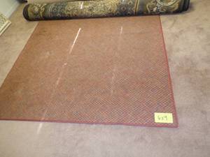 6x9 rust rug