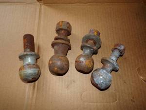 Three 1-78 ball hitch and One 2