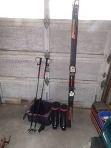 Rossignal Skies, Poles, Boots and Bag