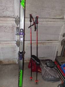 Rossignal Skies, Poles, Boots and Bag