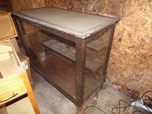 Vintage Glass Display Cabinet