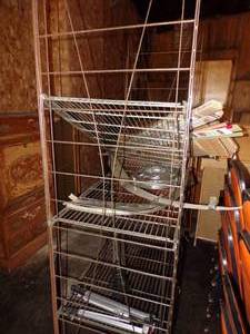 Metal Shelf and Parts