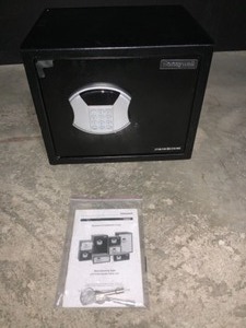 lot 23 image: HONEYWELL 0.84 CU. FT. BOLT DOWN STEEL SECURITY SAFE WITH PROGRAMMABLE DIGITAL LOCK. SEE PICTURES