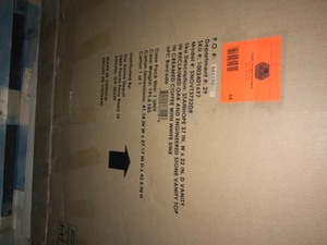 lot 34 image: DELTA CLASSIC 400 32 IN. X 60 IN. SINGLE THRESHOLD CENTER DRAIN ALCOVE SHOWER BASE HIGH GLOSS WHITE. SEE PICTURES