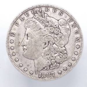 1887-O Morgan Silver Dollar