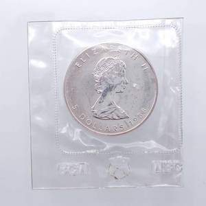 1988 Canada Maple Leaf, 1 Troy Oz .9999 Silver