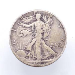1944-D Walking Liberty Half Dollar, 90% Silver