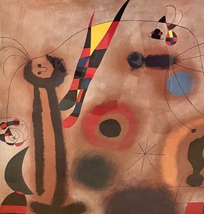 Miro Abstract Art Print