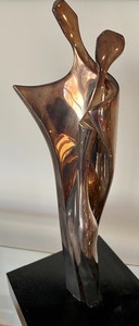 Sterling Silver Figural Art Piece