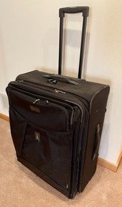 Large Travel Pro Rolling Suitcase