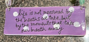 Wall Decor with Saying