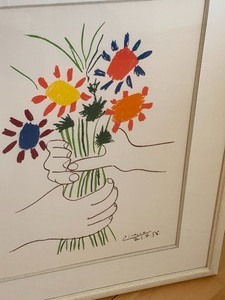 Framed Picasso Print