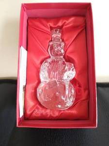 lot 14 image: Waterford Crystal Snowman