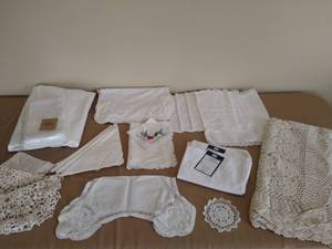 lot 45 image: Collection of White Linens
