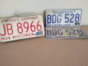 lot 46 image: Collection of License Plates