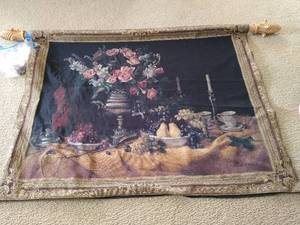 lot 162 image: Tablescape Wall Tapestry