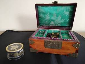 lot 165 image: Jewelry Box and Music Box