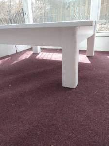 lot 63 image: White Coffee Table