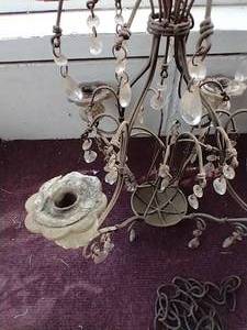 lot 65 image: Vintage Candle Holders