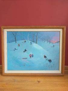 lot 92 image: Signed Framed Artwork